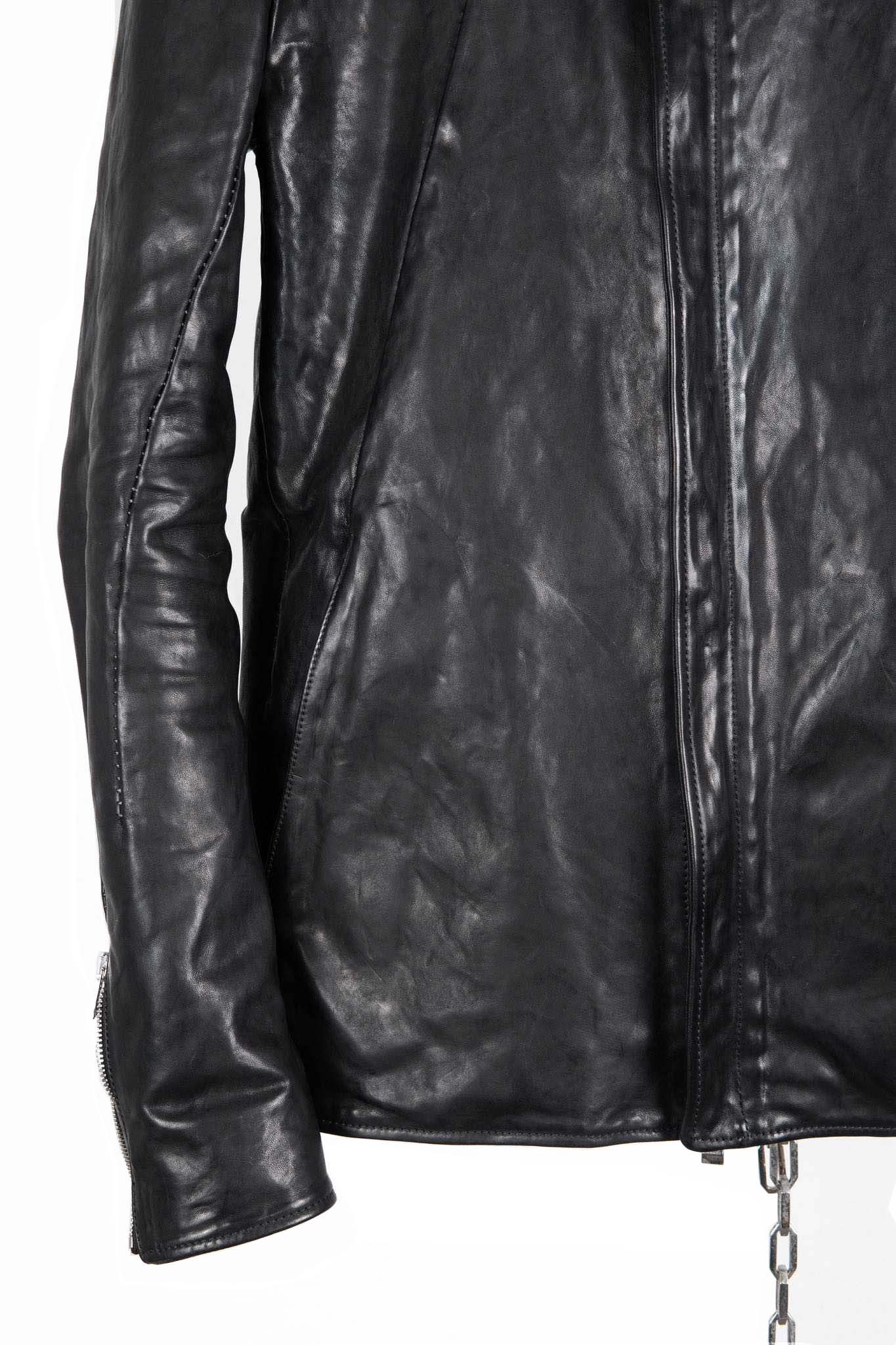 HORSE LEATHER MOTO #4 LINED