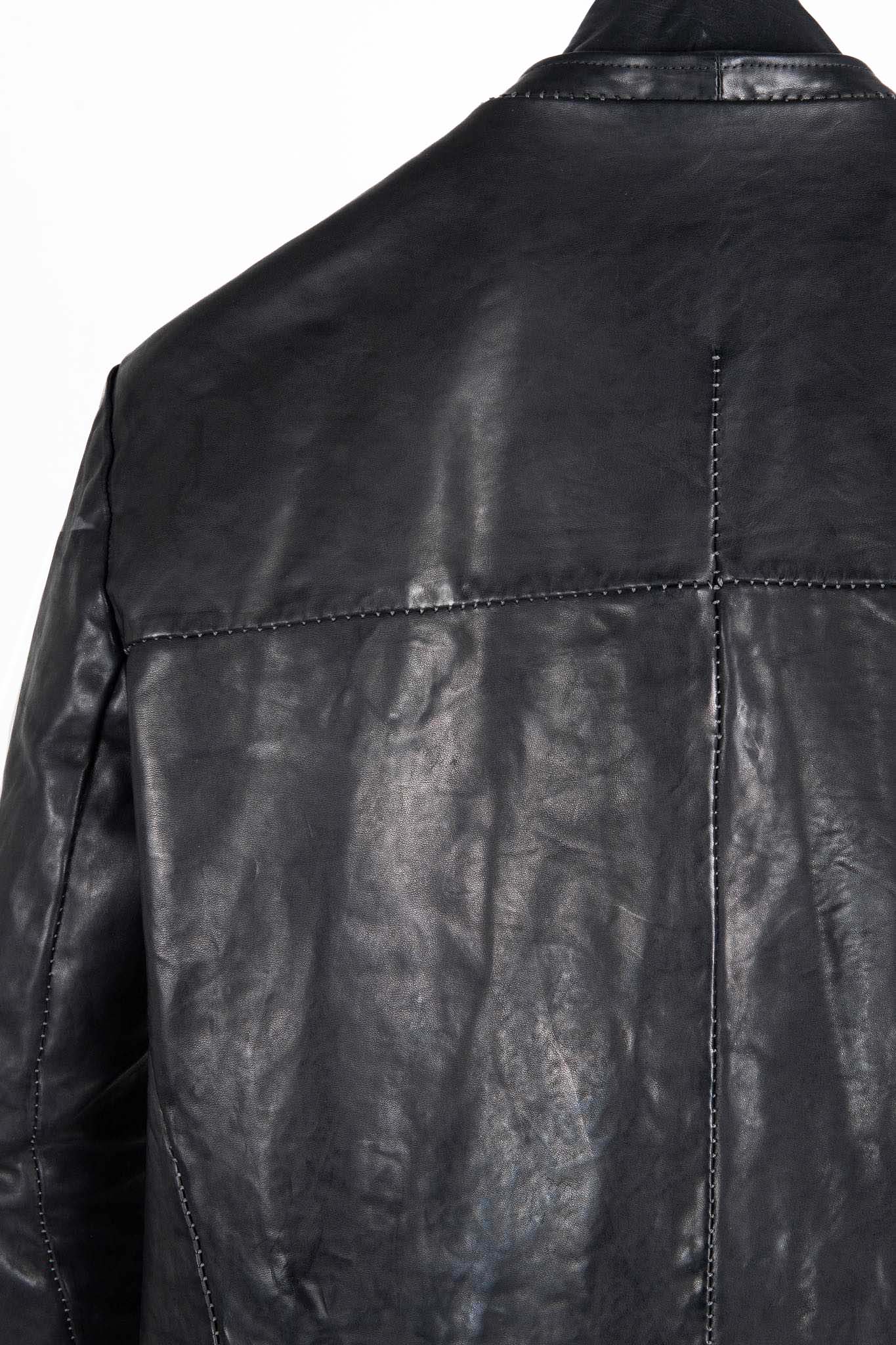 HORSE LEATHER MOTO #4 LINED