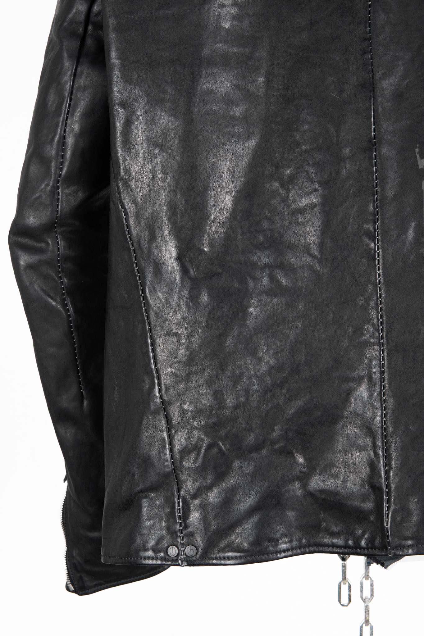 HORSE LEATHER MOTO #4 LINED