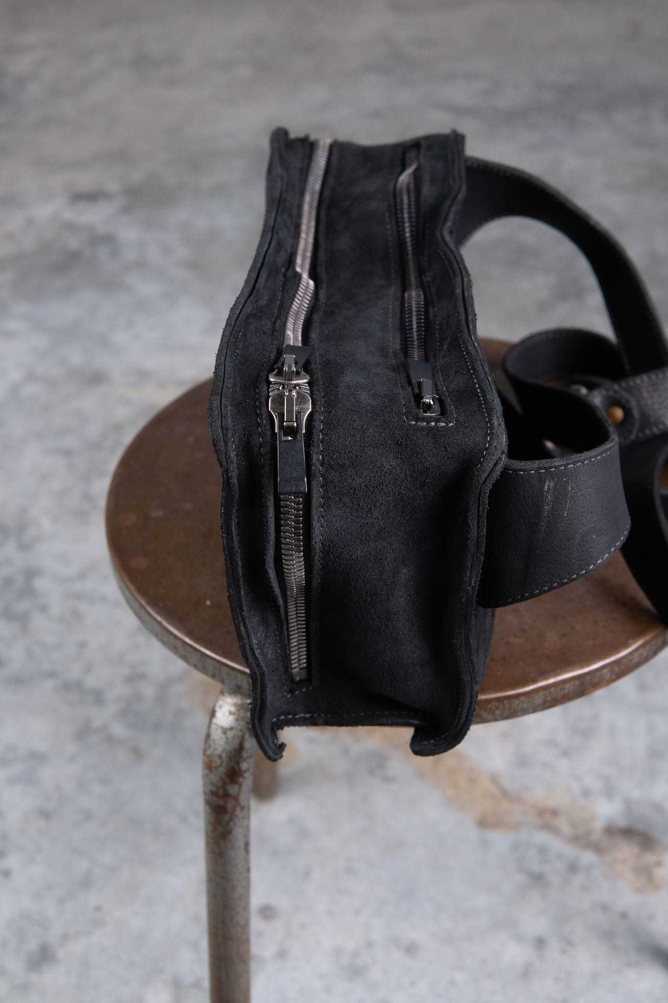 HORSE LEATHER BAG SQ-1 UNLINED