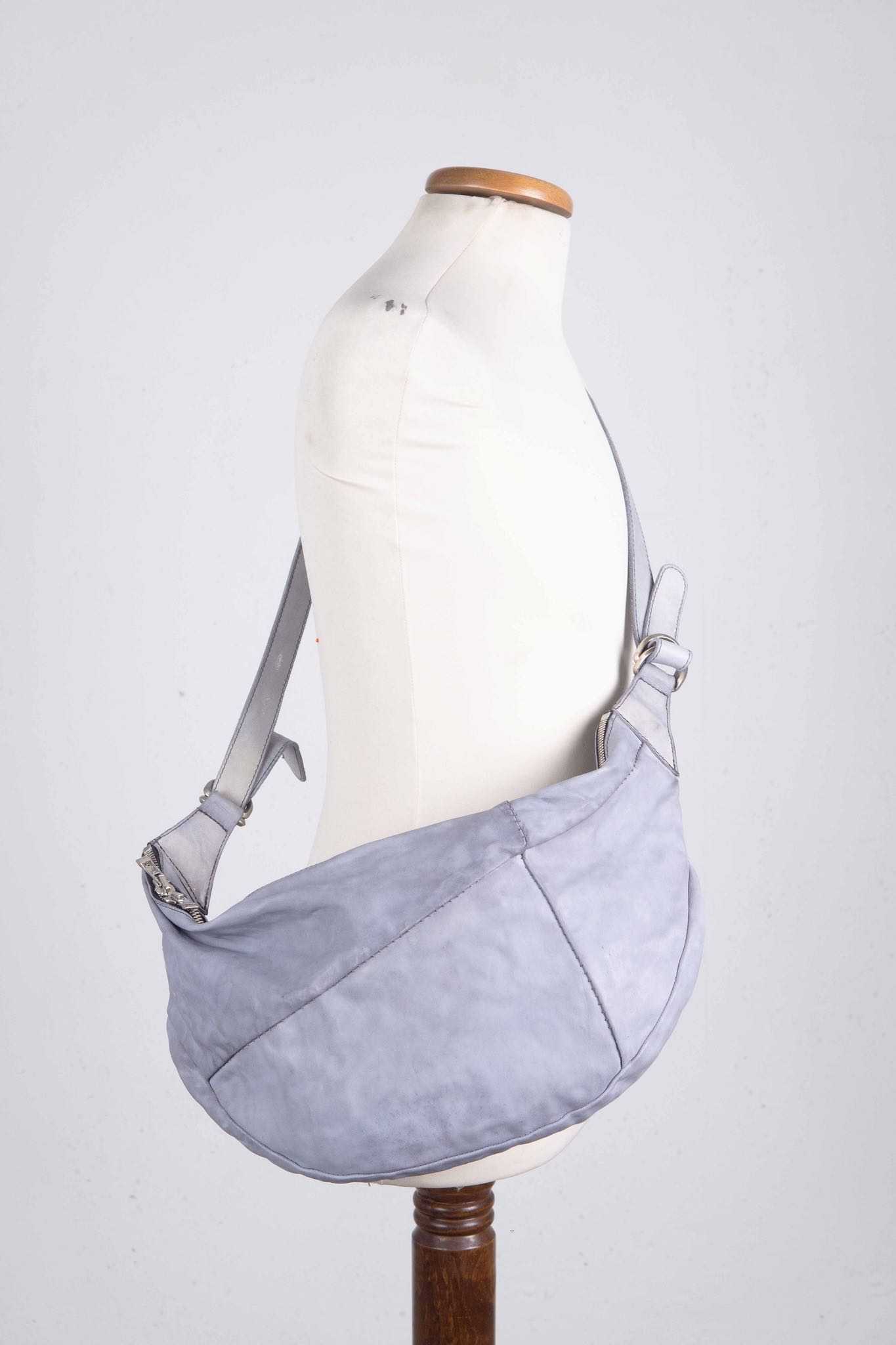 HORSE WHITE LEATHER BAG SNAT PACK SP-1 UNLINED