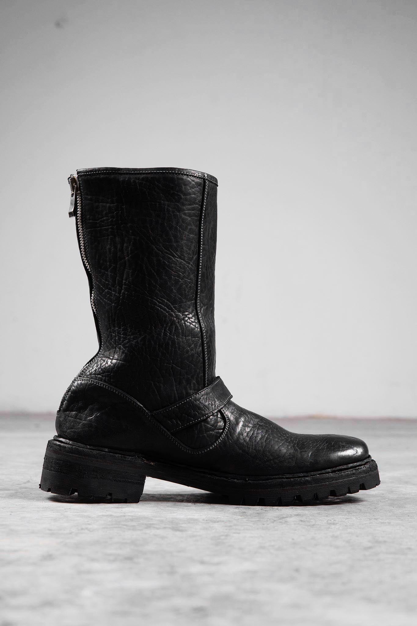 HORSE RG LEATHER ENGINEER BOOTS EG-1 VIBRAM SOLES GOODYEAR WELT PIECE DYED