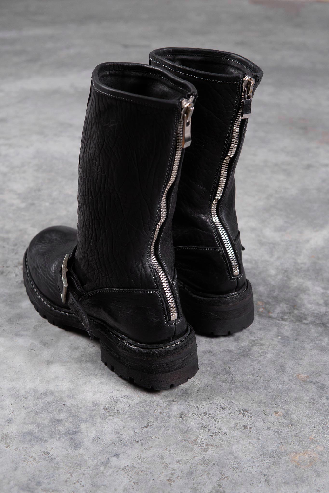 HORSE RG LEATHER ENGINEER BOOTS EG-1 VIBRAM SOLES GOODYEAR WELT PIECE DYED