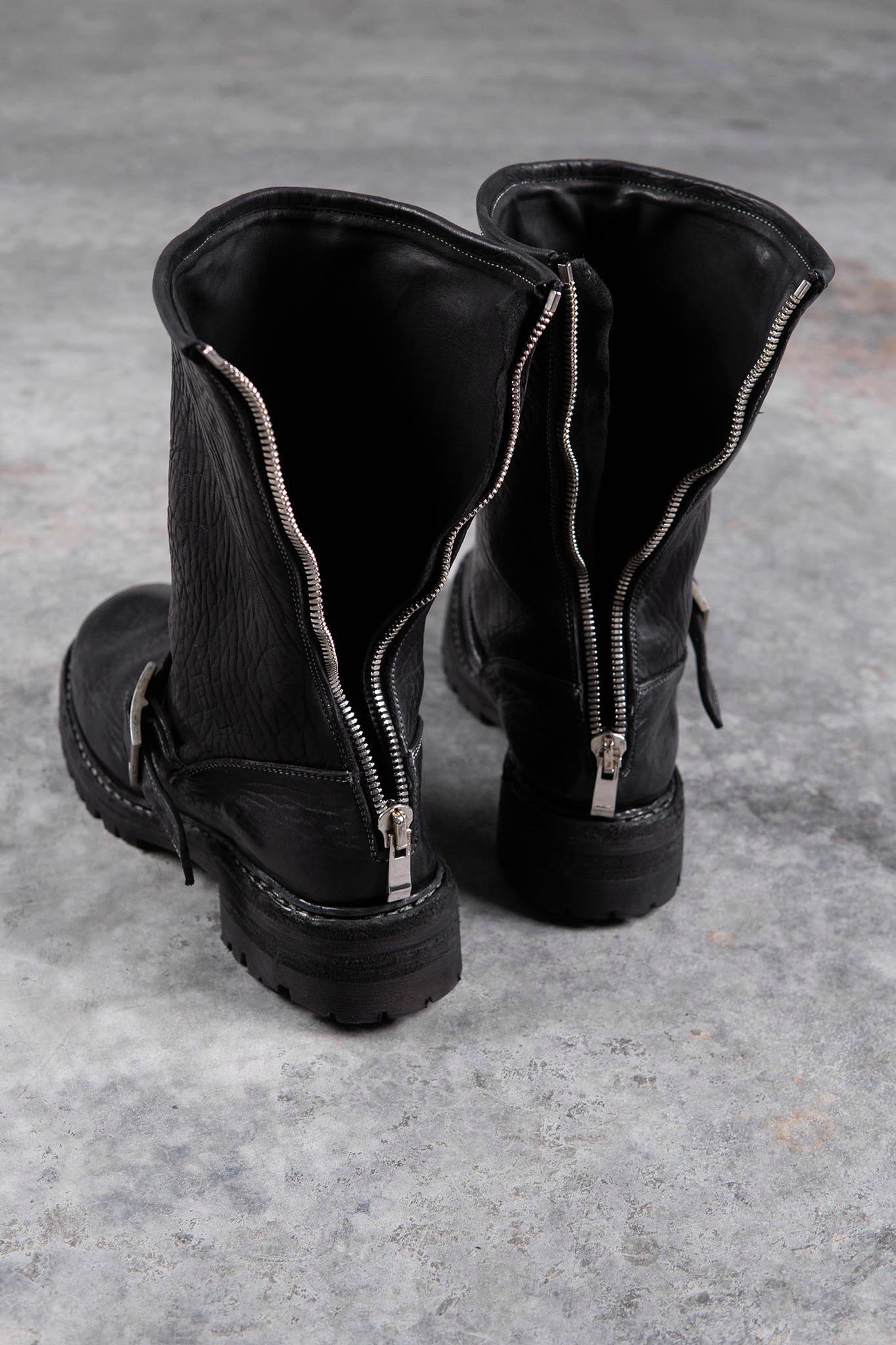 HORSE RG LEATHER ENGINEER BOOTS EG-1 VIBRAM SOLES GOODYEAR WELT PIECE DYED