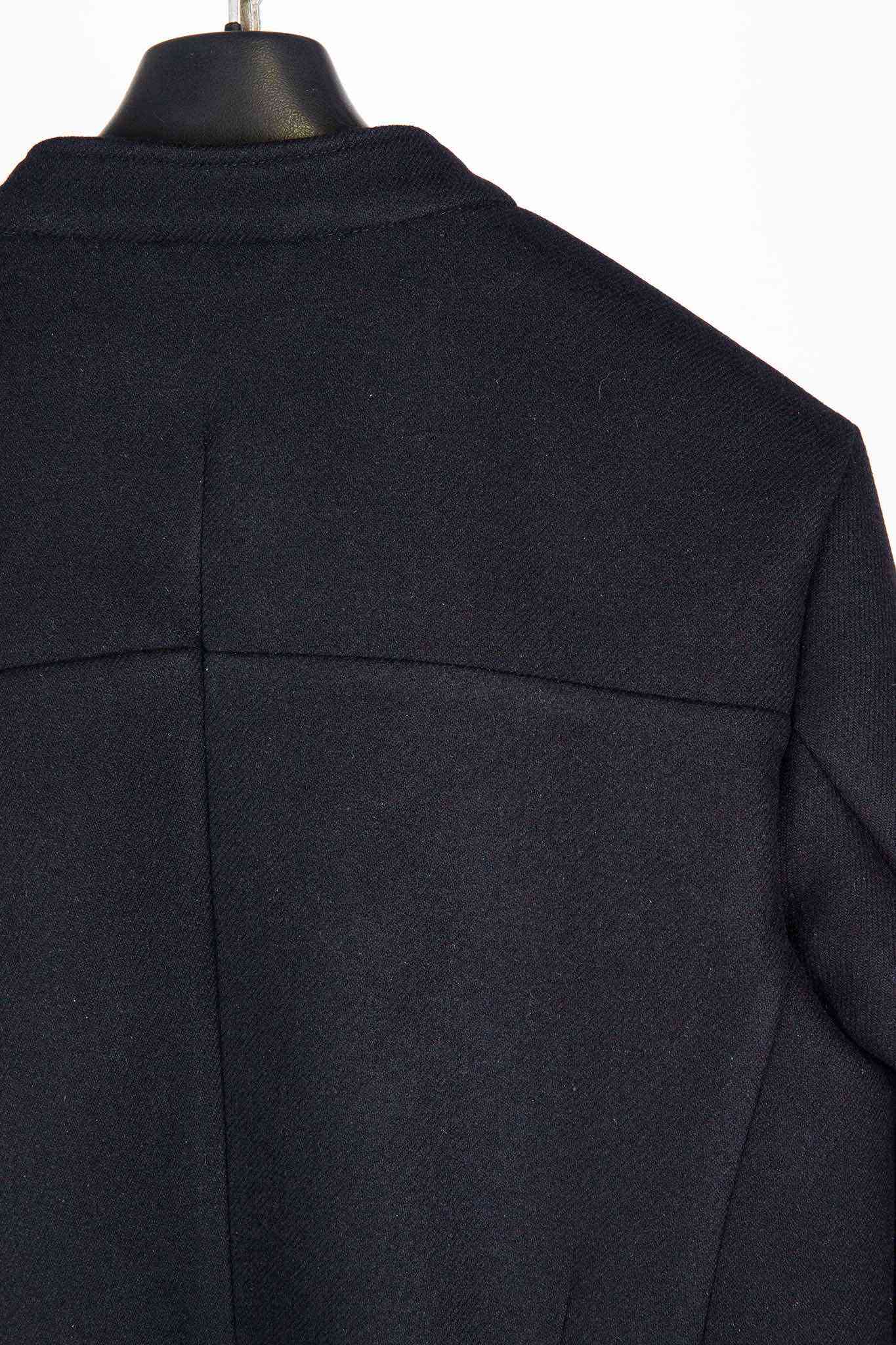 VIRGIN WOOL 100% BOTTON FRONT JACKET UNLINED #3