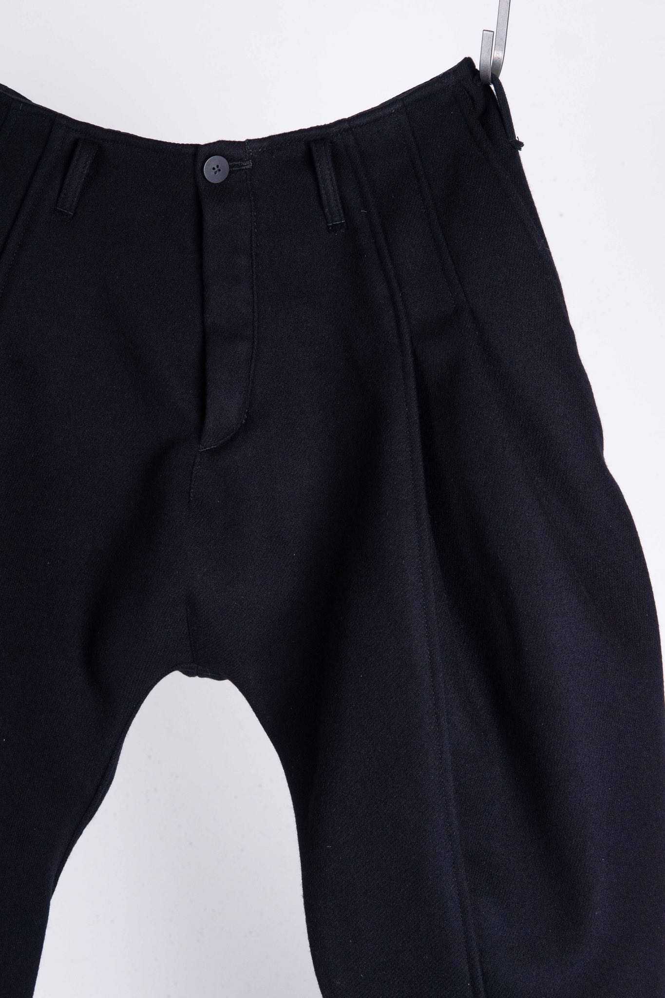 VIRGIN WOOL 100% PANTS PANTS 2 TUCK UNLINED BP-1
