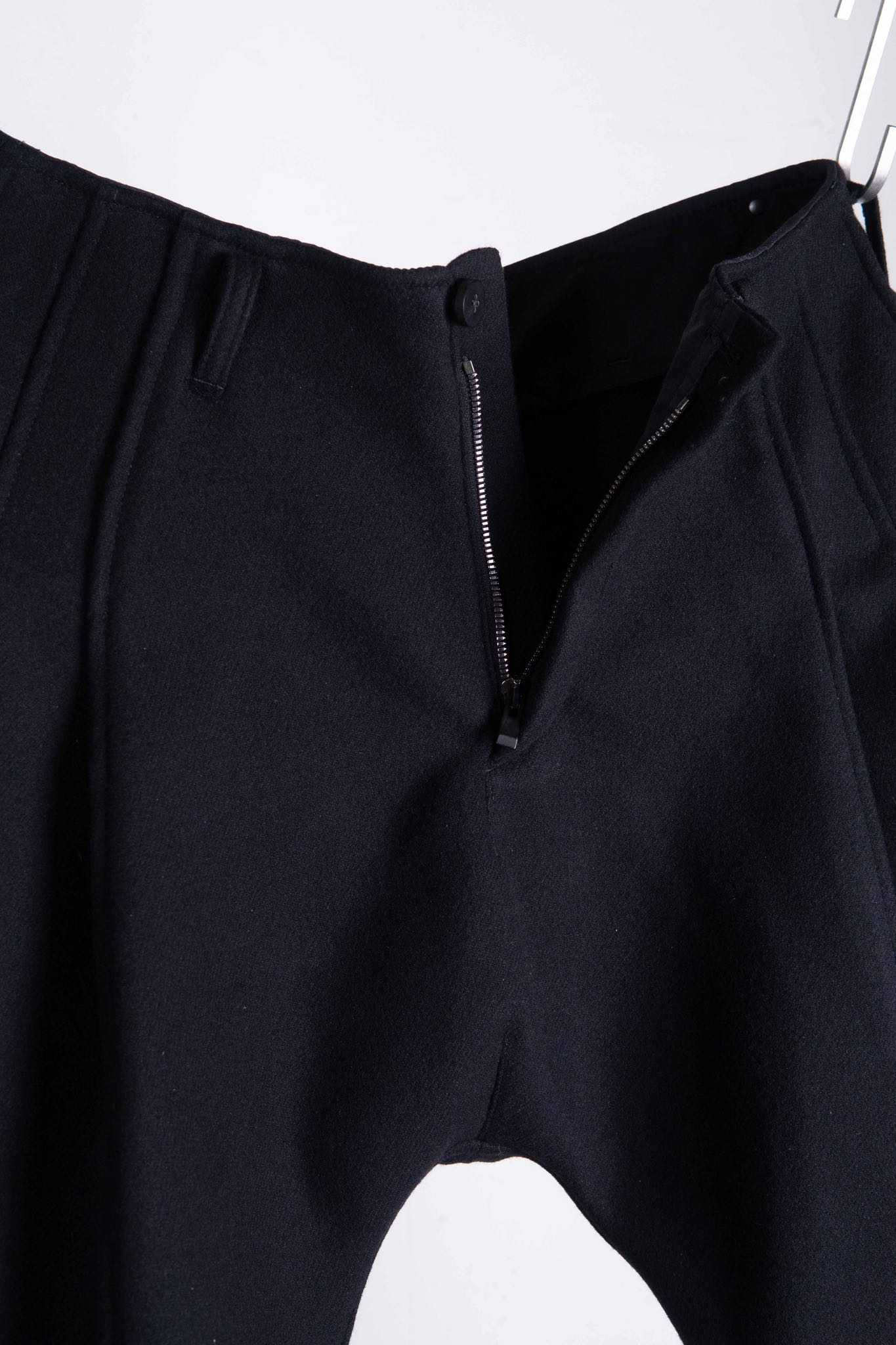 VIRGIN WOOL 100% PANTS PANTS 2 TUCK UNLINED BP-1