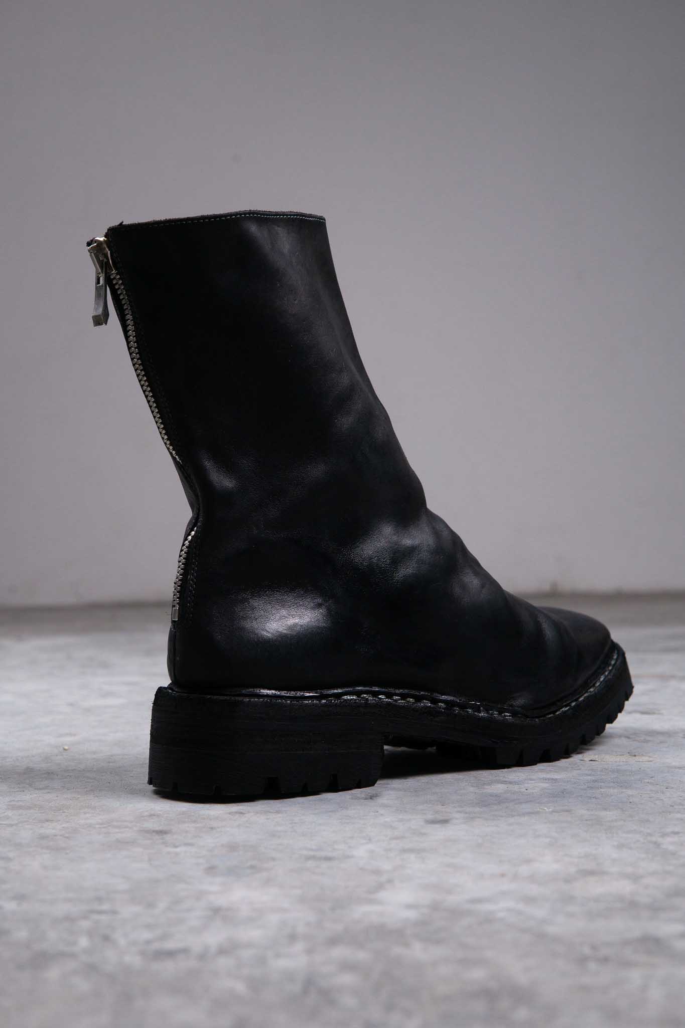 HORSE LEATHER BACKZIP BZ-3 LINED VIBRAM SOLES GOODYEAR WELT PIECE DYED