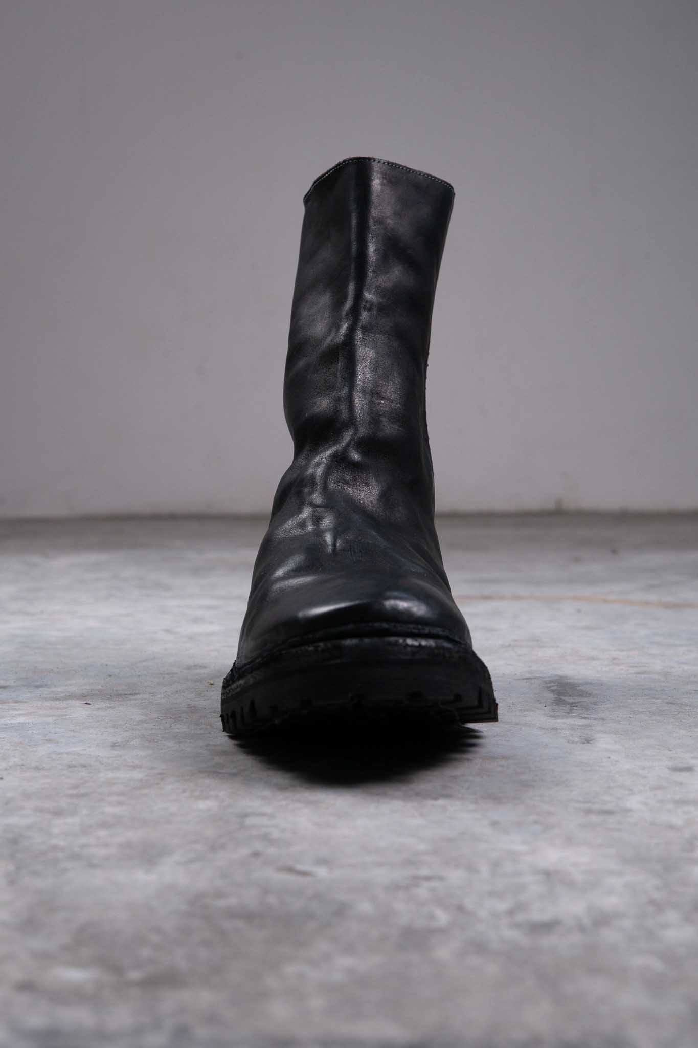 HORSE LEATHER BACKZIP BZ-3 LINED VIBRAM SOLES GOODYEAR WELT PIECE DYED