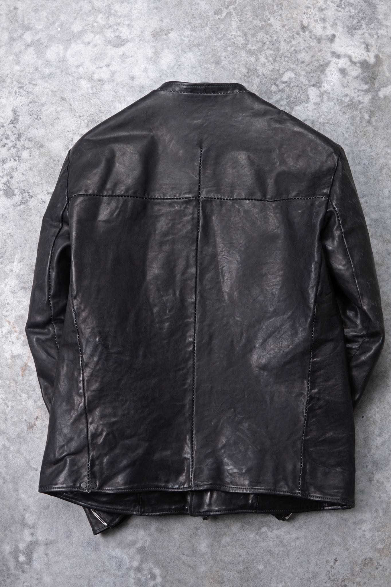 HORSE LEATHER MOTO #4 LINED