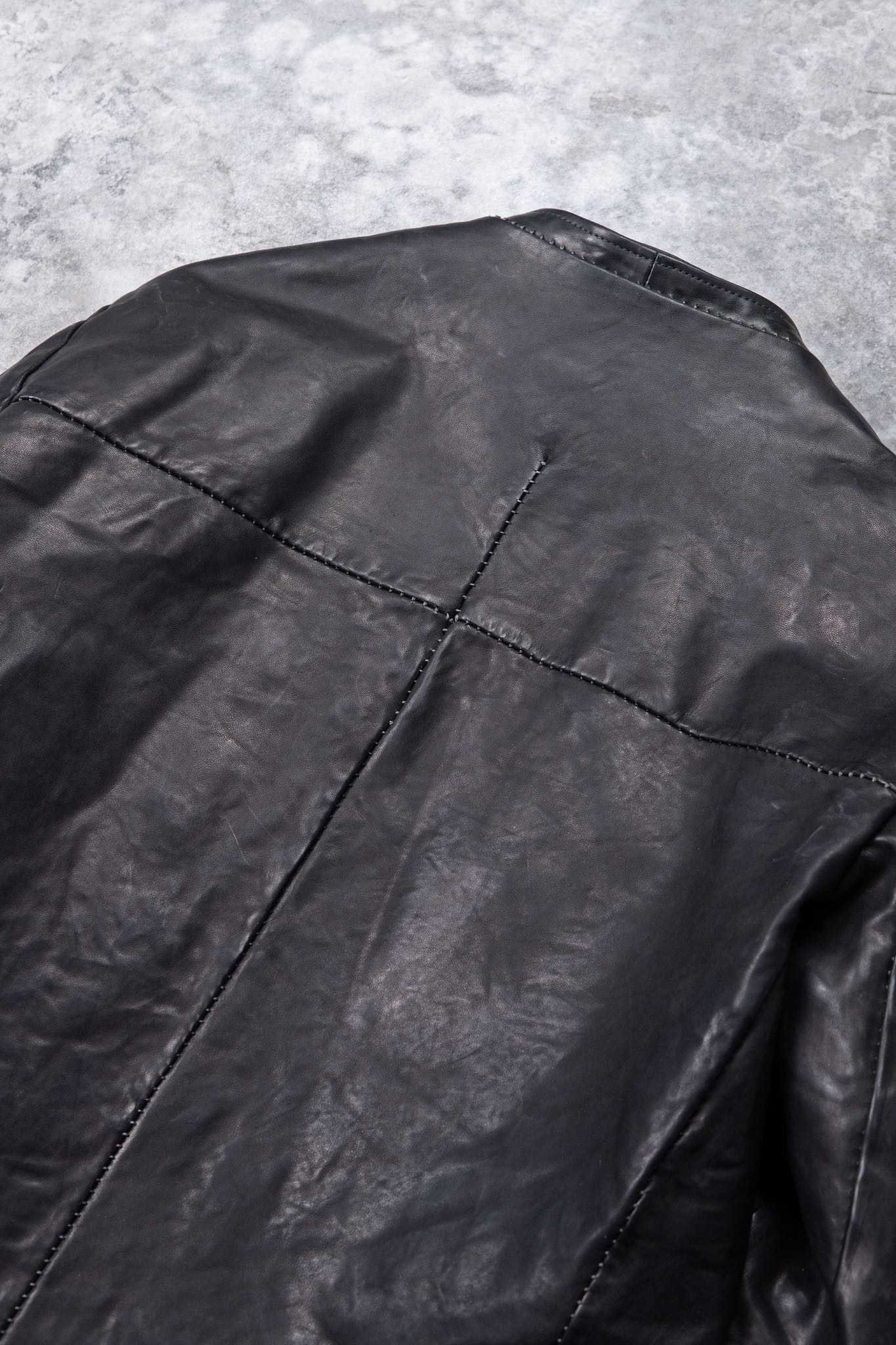 HORSE LEATHER MOTO #4 LINED