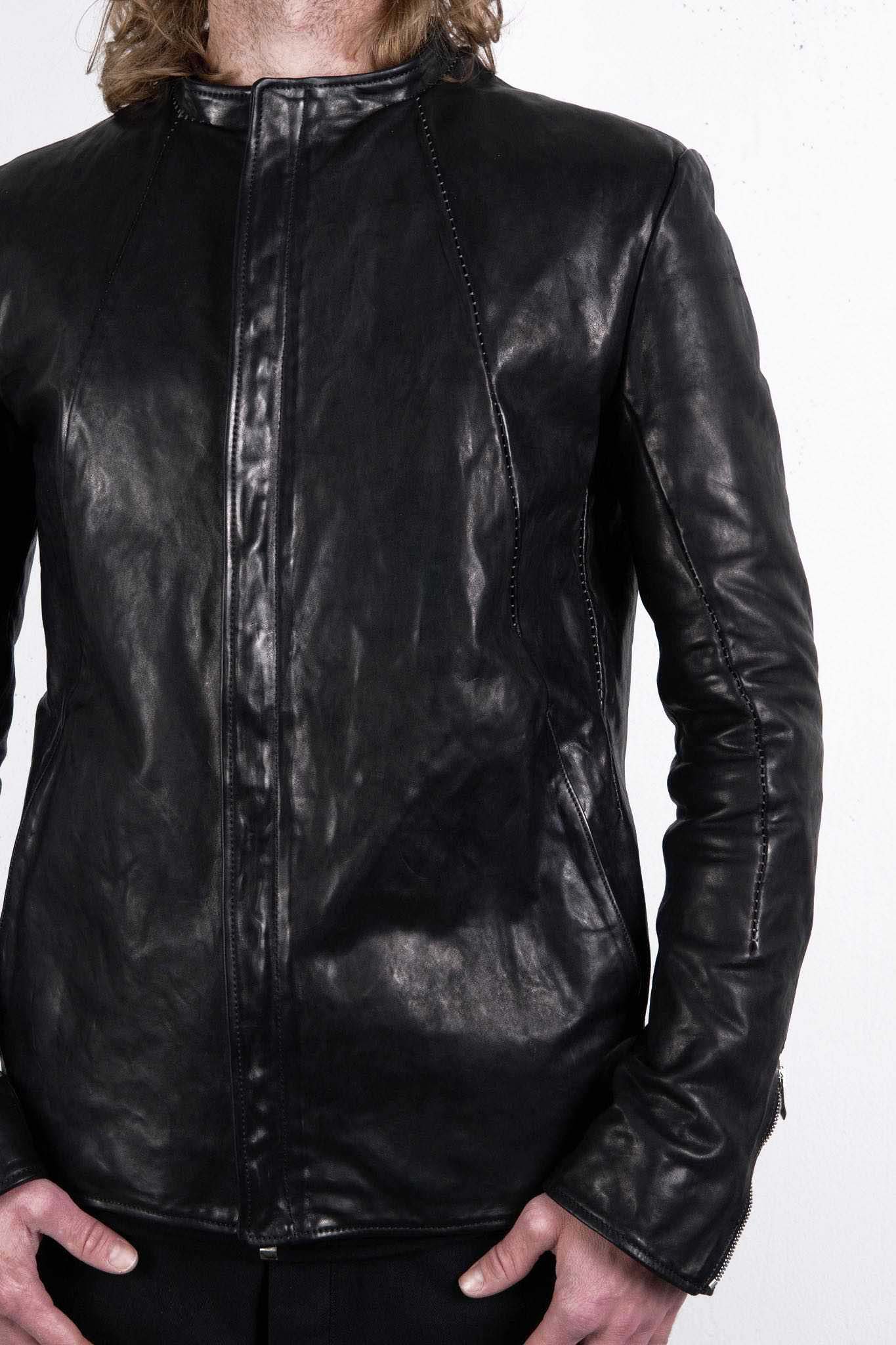 HORSE LEATHER MOTO #4 LINED