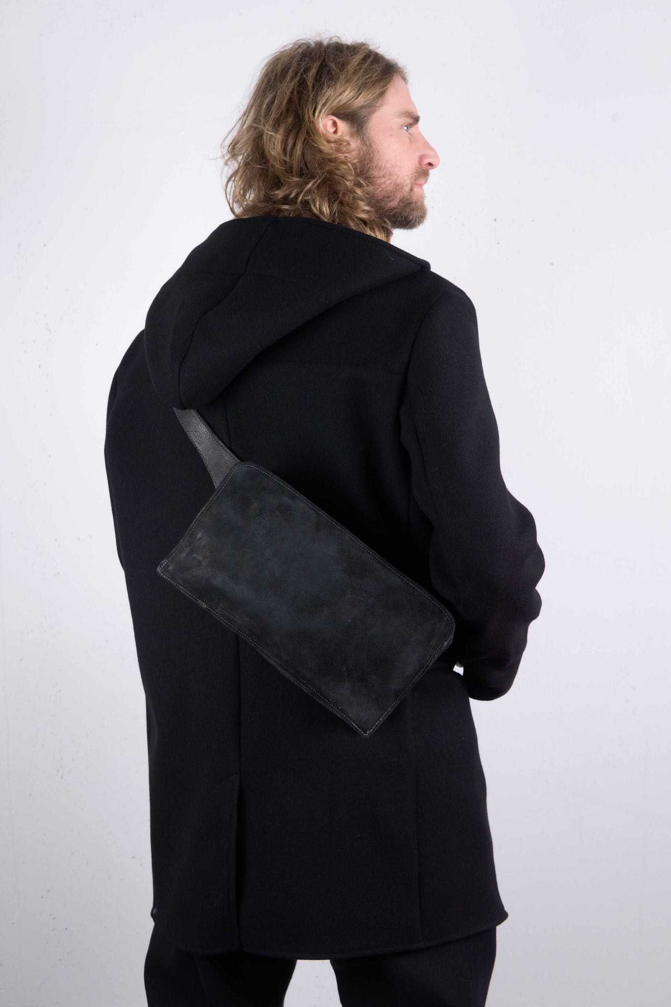 HORSE LEATHER BAG SQ-1 UNLINED