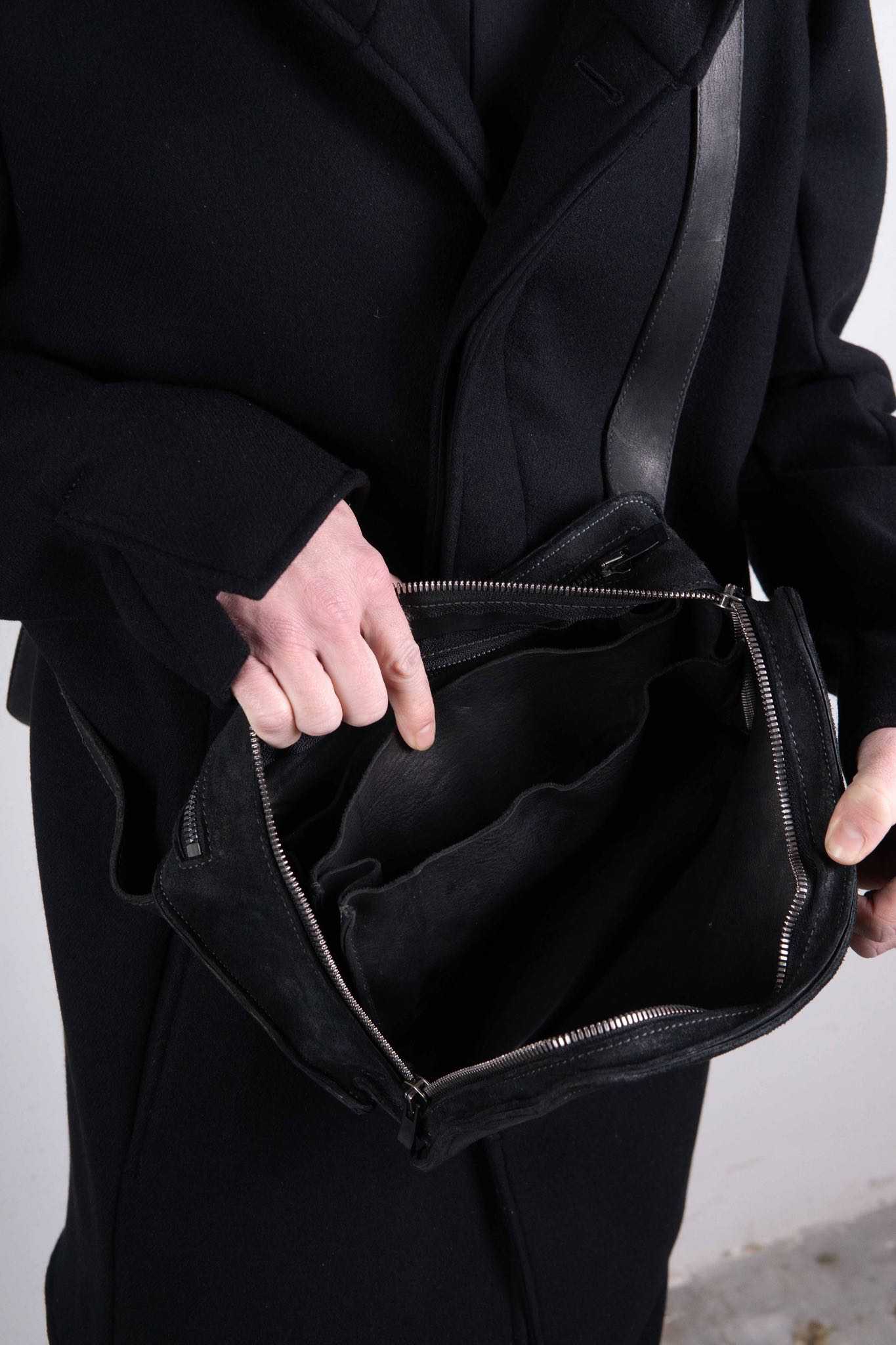 HORSE LEATHER BAG SQ-1 UNLINED
