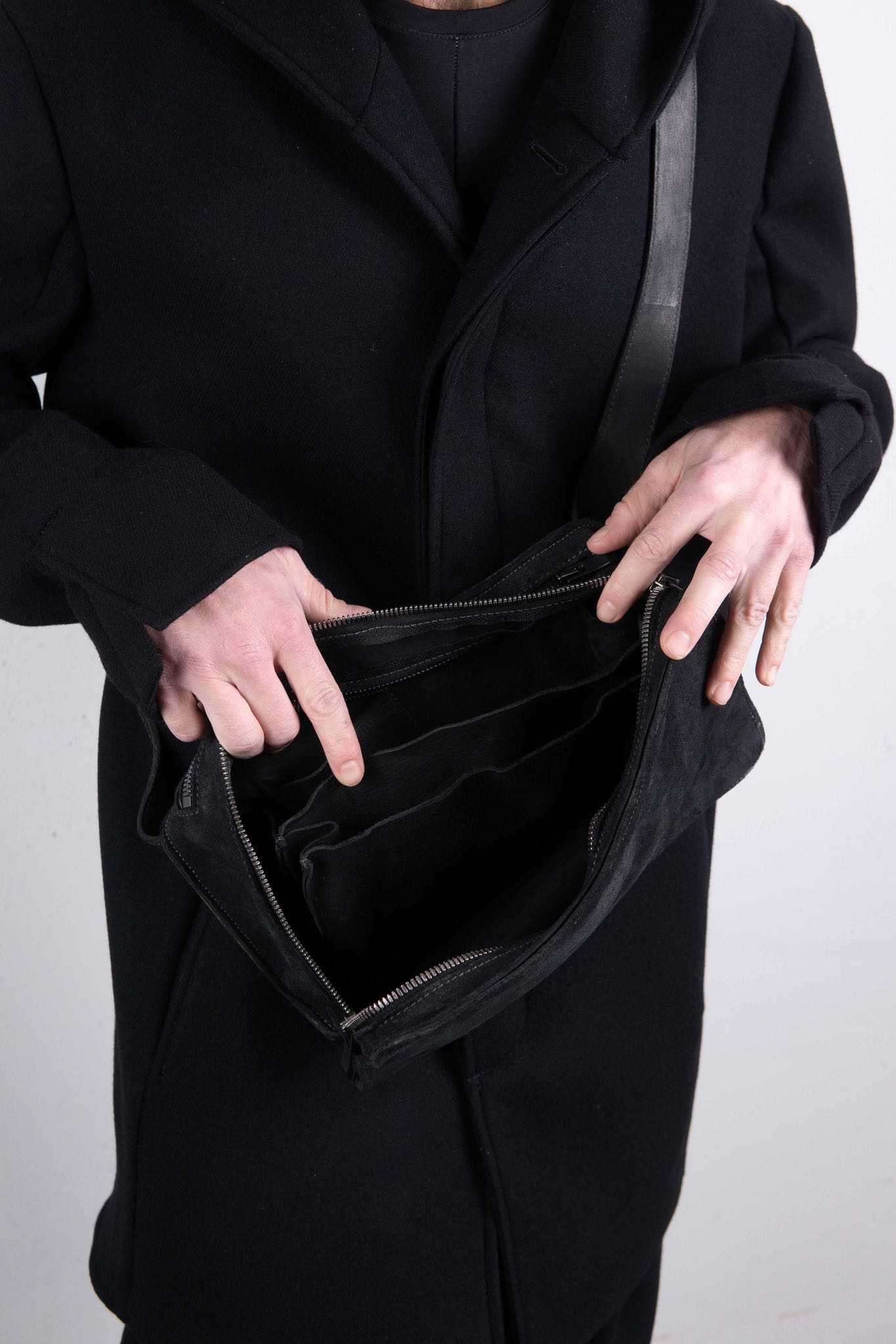 HORSE LEATHER BAG SQ-1 UNLINED