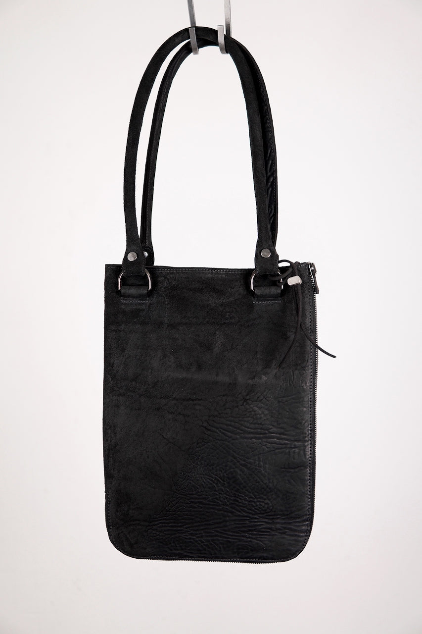 HORSE BUTT RG LEATHER BAG TOTO WB-1 UNLINED WITH SMALL PURSE AND GLASSES CASE