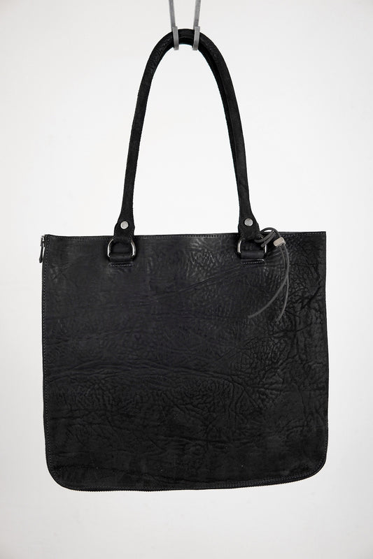 HORSE BUTT RG LEATHER BAG TOTO WB-2 UNLINED  WITH MEDIUM PURSE AND GLASSES CASE