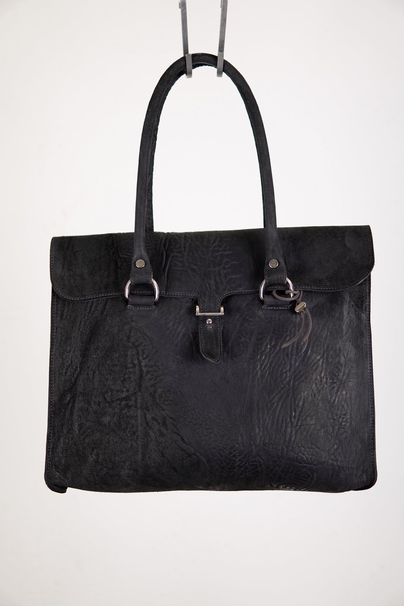 HORSE BUTT RG LEATHER BAG TOTO WB-3 UNLINED WITH MEDIUM PURSE