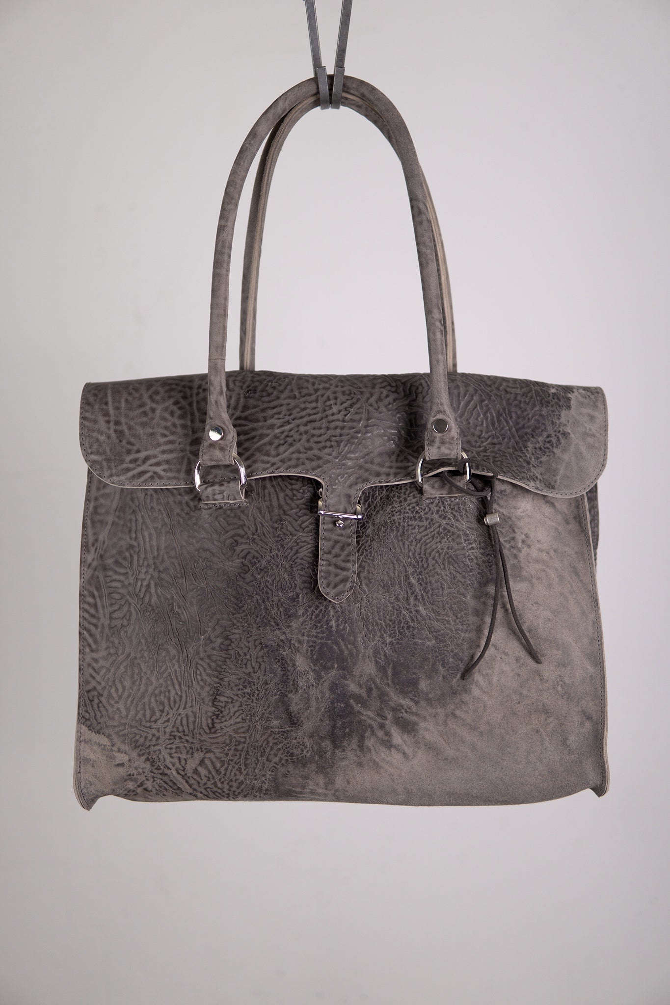 HORSE BUTT RG LEATHER BAG TOTO WB-3 UNLINED WITH MEDIUM PURSE