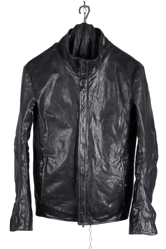 10 TOP HORSE LEATHER HI COLLAR ZIP BLOUSON JB-5 TYPE 2