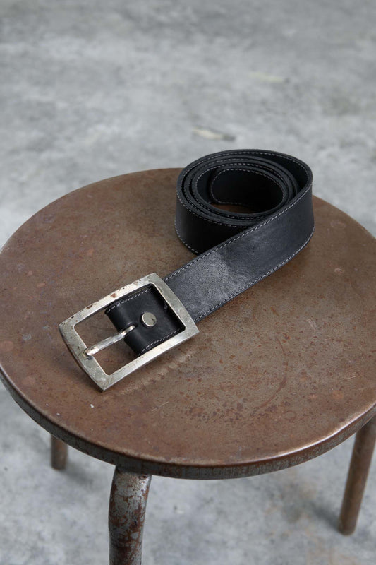 HORSE LEATHER BELT SQARE 40