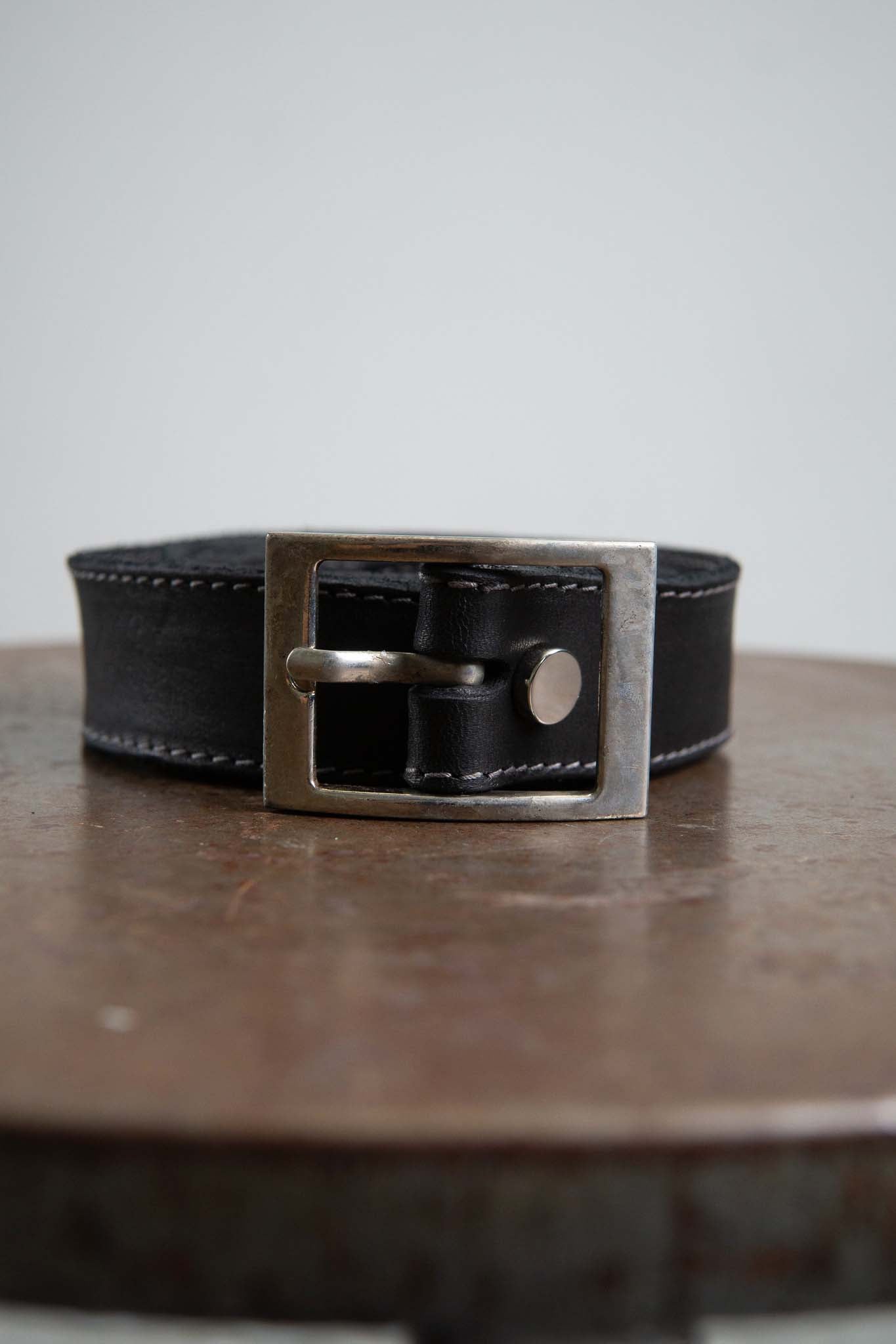 HORSE LEATHER BELT SQARE 30