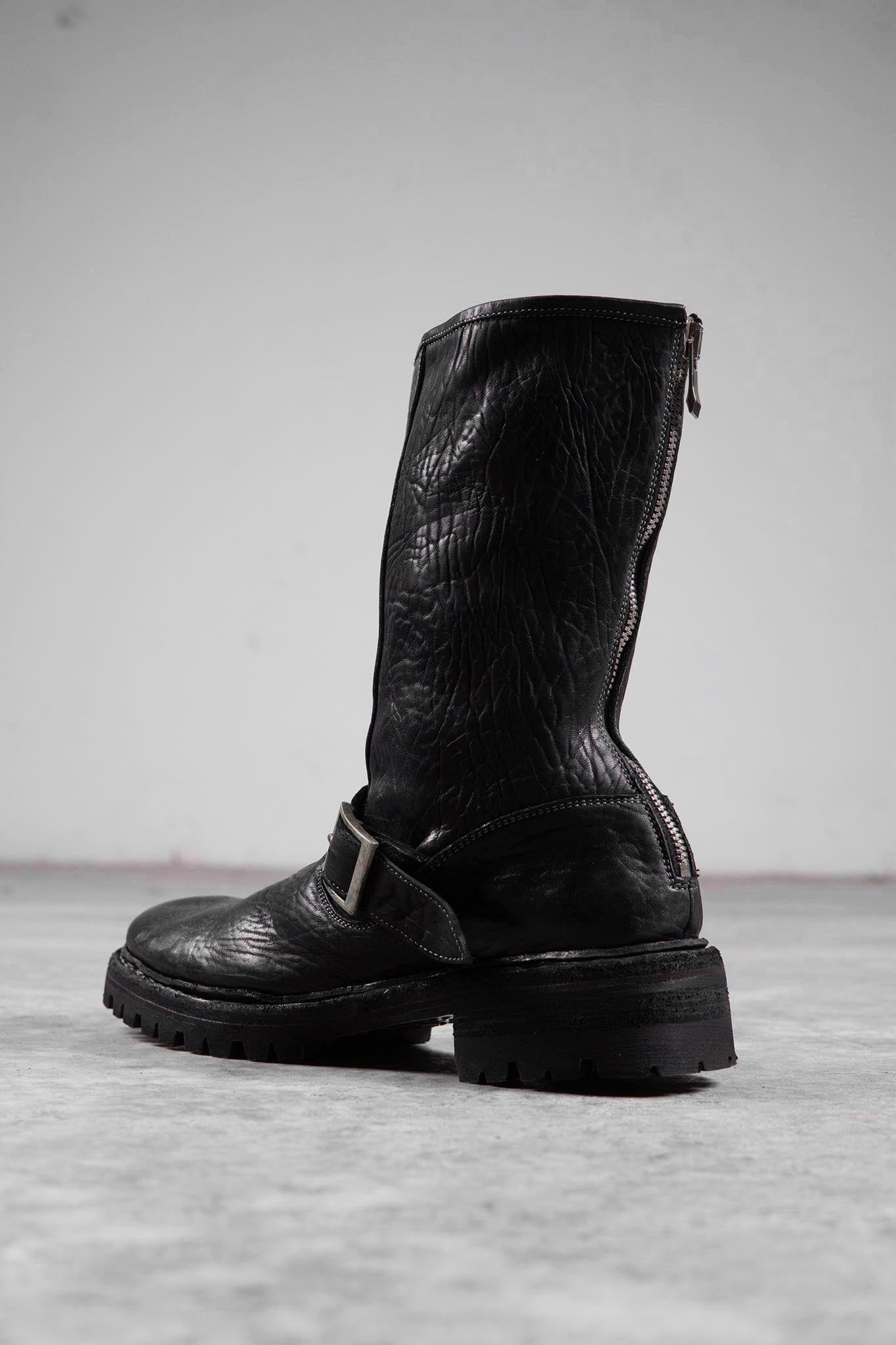 HORSE RG LEATHER ENGINEER BOOTS EG-1 VIBRAM SOLES GOODYEAR WELT PIECE DYED