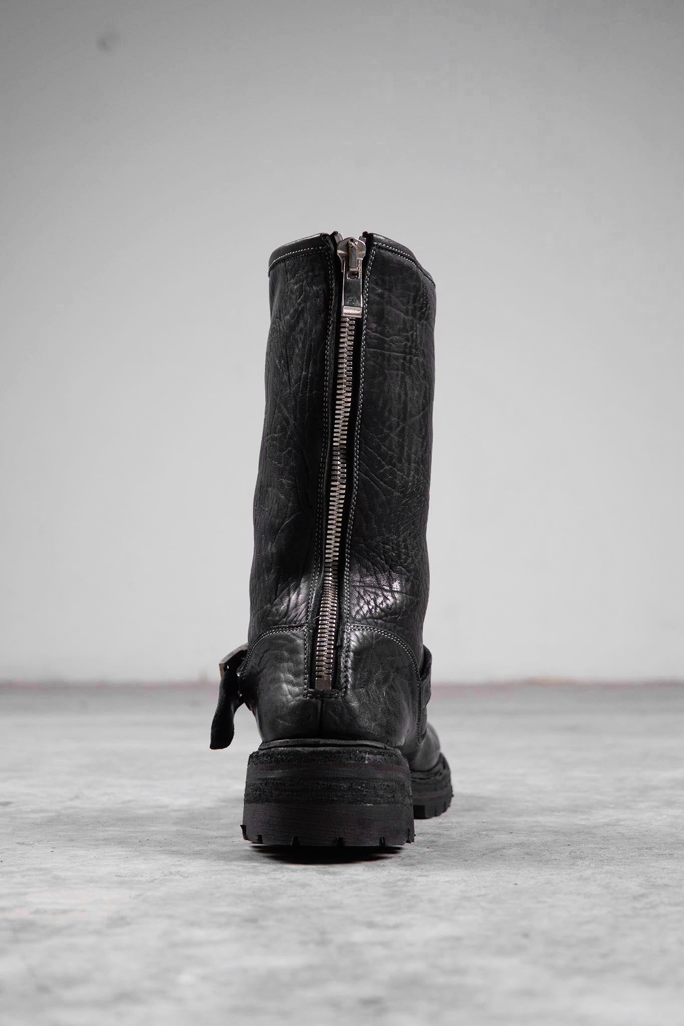 HORSE RG LEATHER ENGINEER BOOTS EG-1 VIBRAM SOLES GOODYEAR WELT PIECE DYED