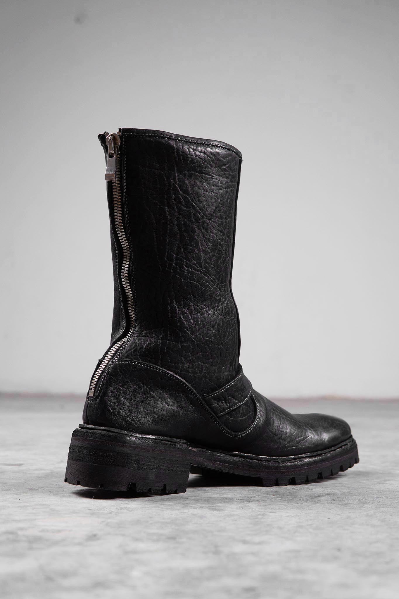 HORSE RG LEATHER ENGINEER BOOTS EG-1 VIBRAM SOLES GOODYEAR WELT PIECE DYED