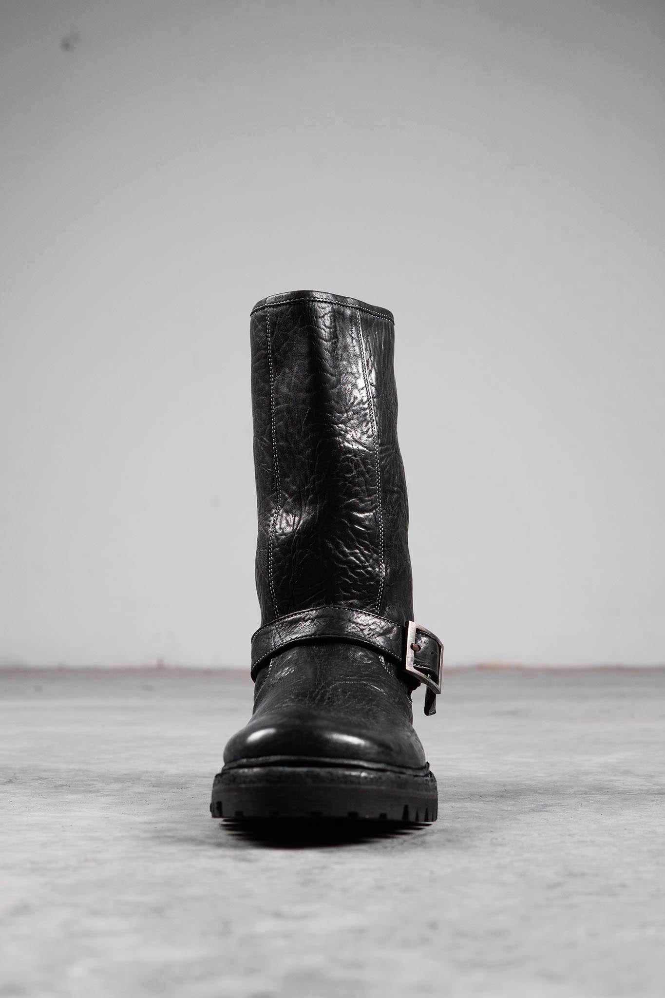 HORSE RG LEATHER ENGINEER BOOTS EG-1 VIBRAM SOLES GOODYEAR WELT PIECE DYED