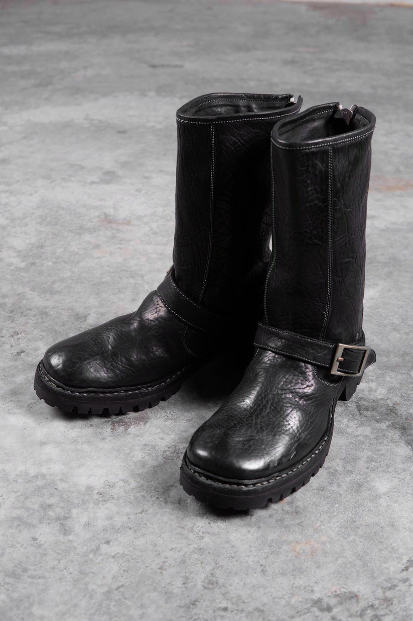HORSE RG LEATHER ENGINEER BOOTS EG-1 VIBRAM SOLES GOODYEAR WELT PIECE ...
