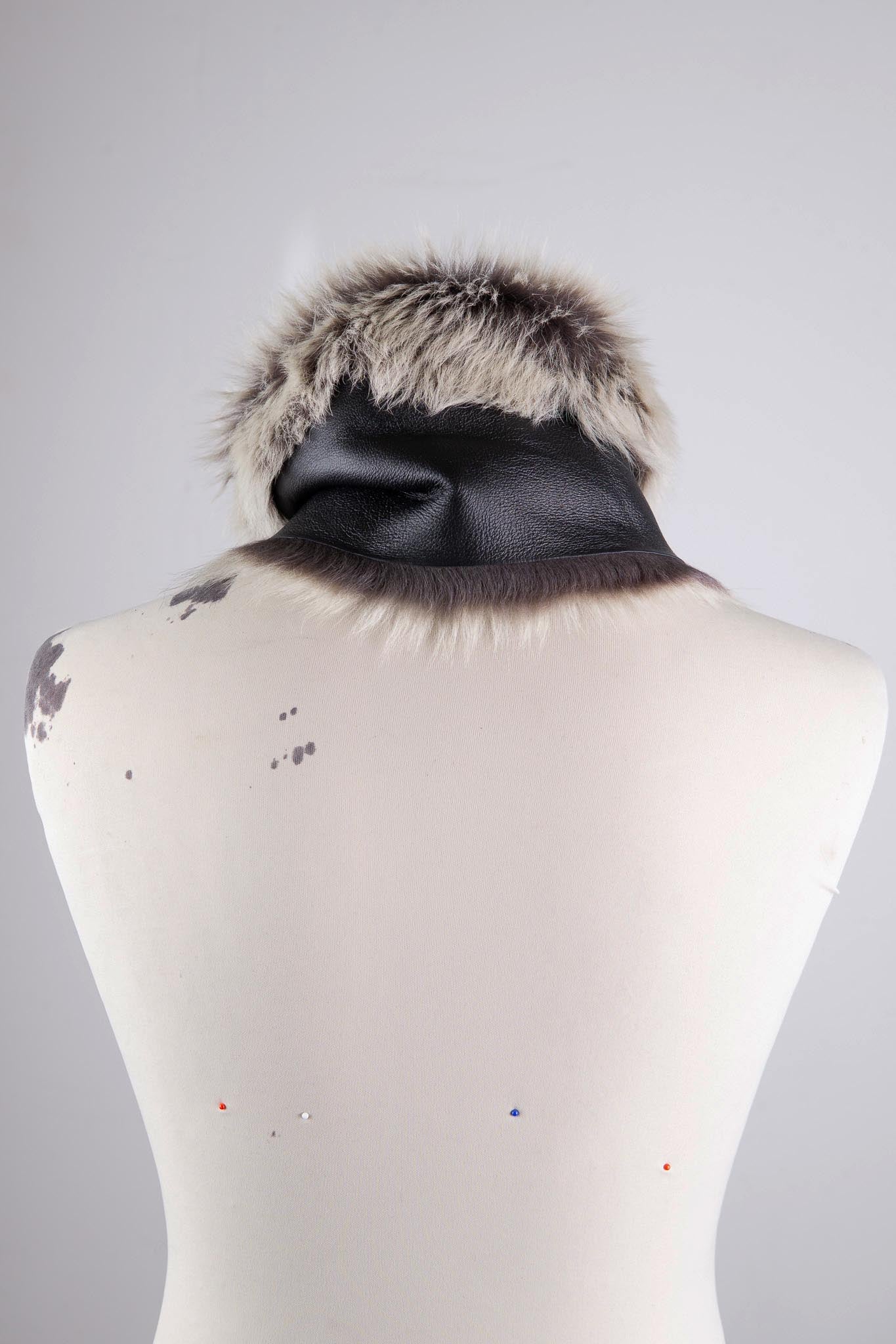 SHEEP SHEARLING  SCARF #3