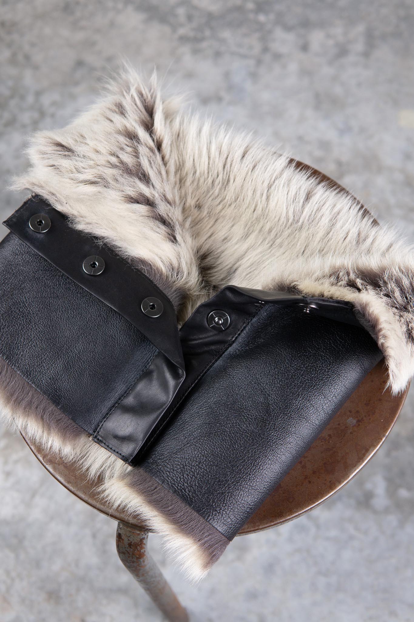 SHEEP SHEARLING  SCARF #3