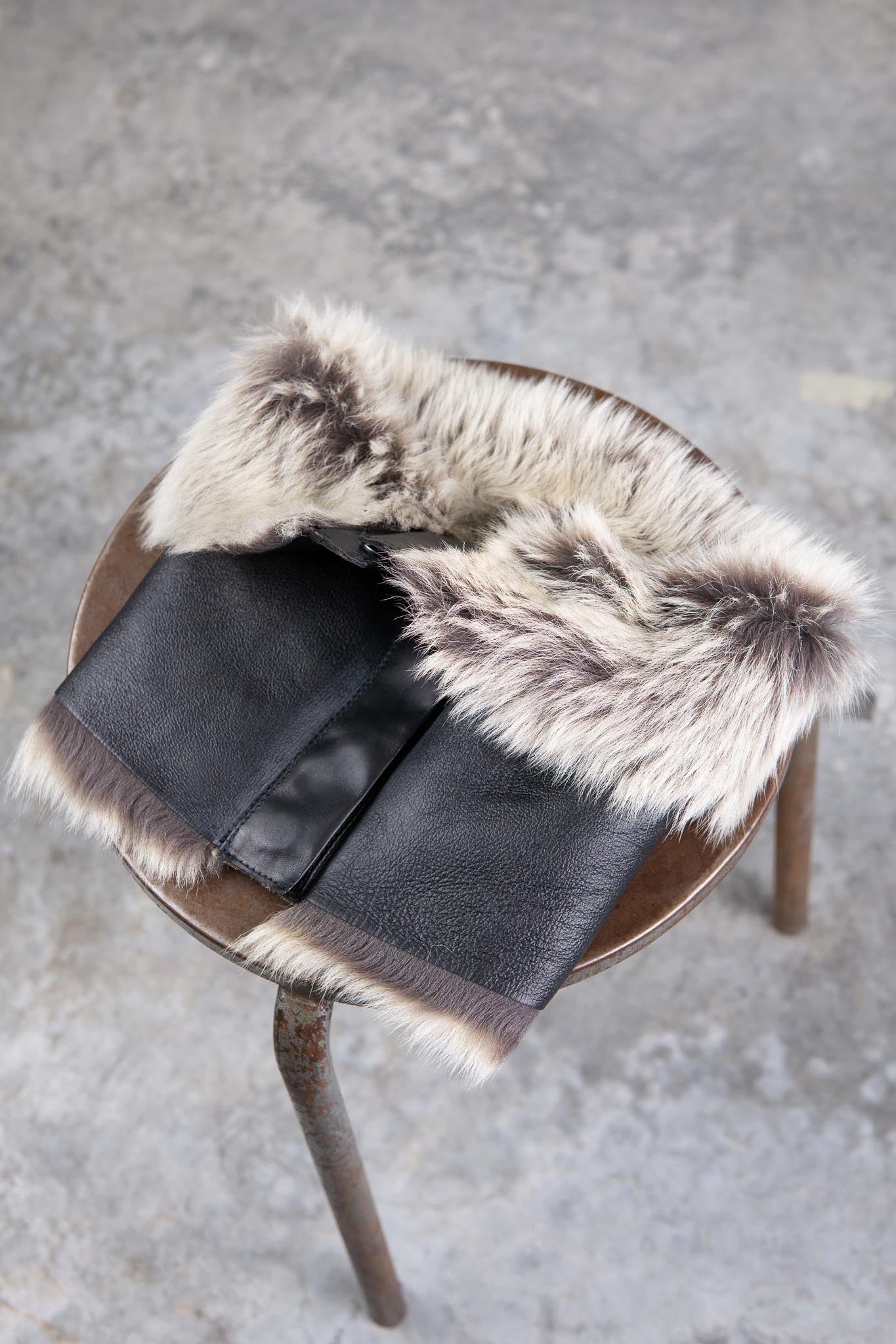 SHEEP SHEARLING  SCARF #3