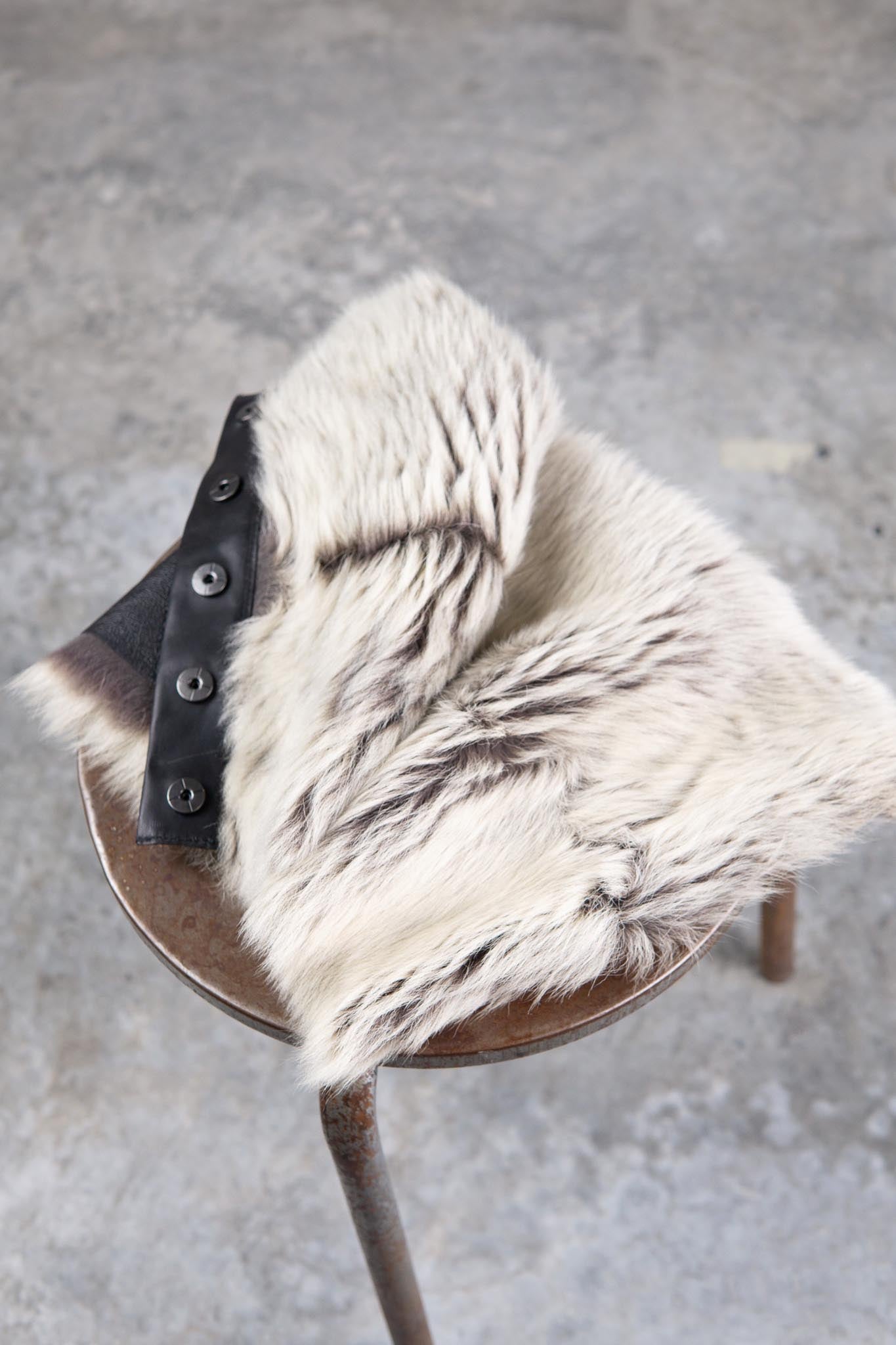 SHEEP SHEARLING  SCARF #3