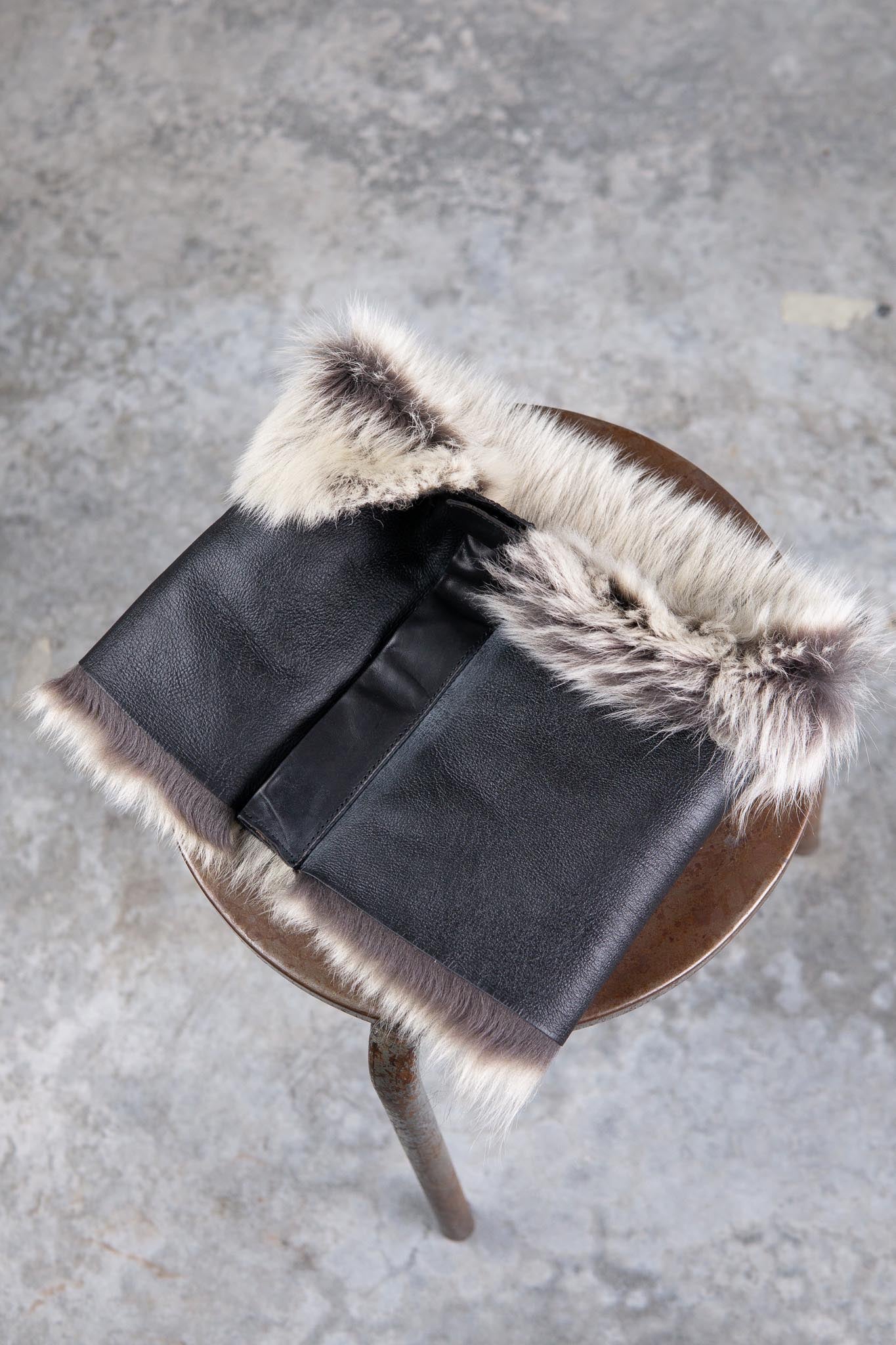 SHEEP SHEARLING  SCARF #3