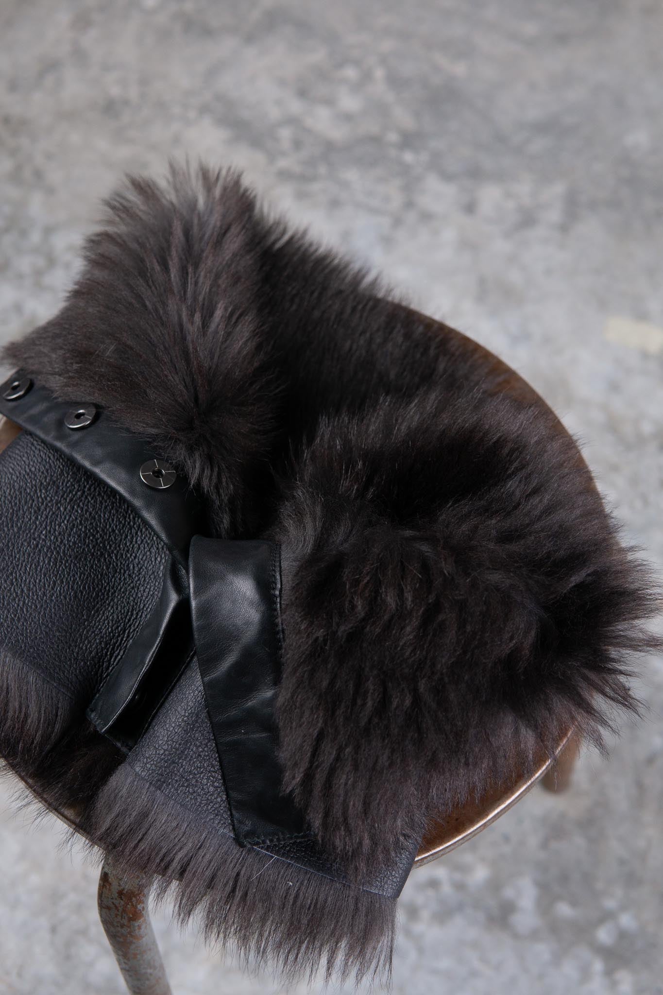 SHEEP SHEARLING  SCARF #3