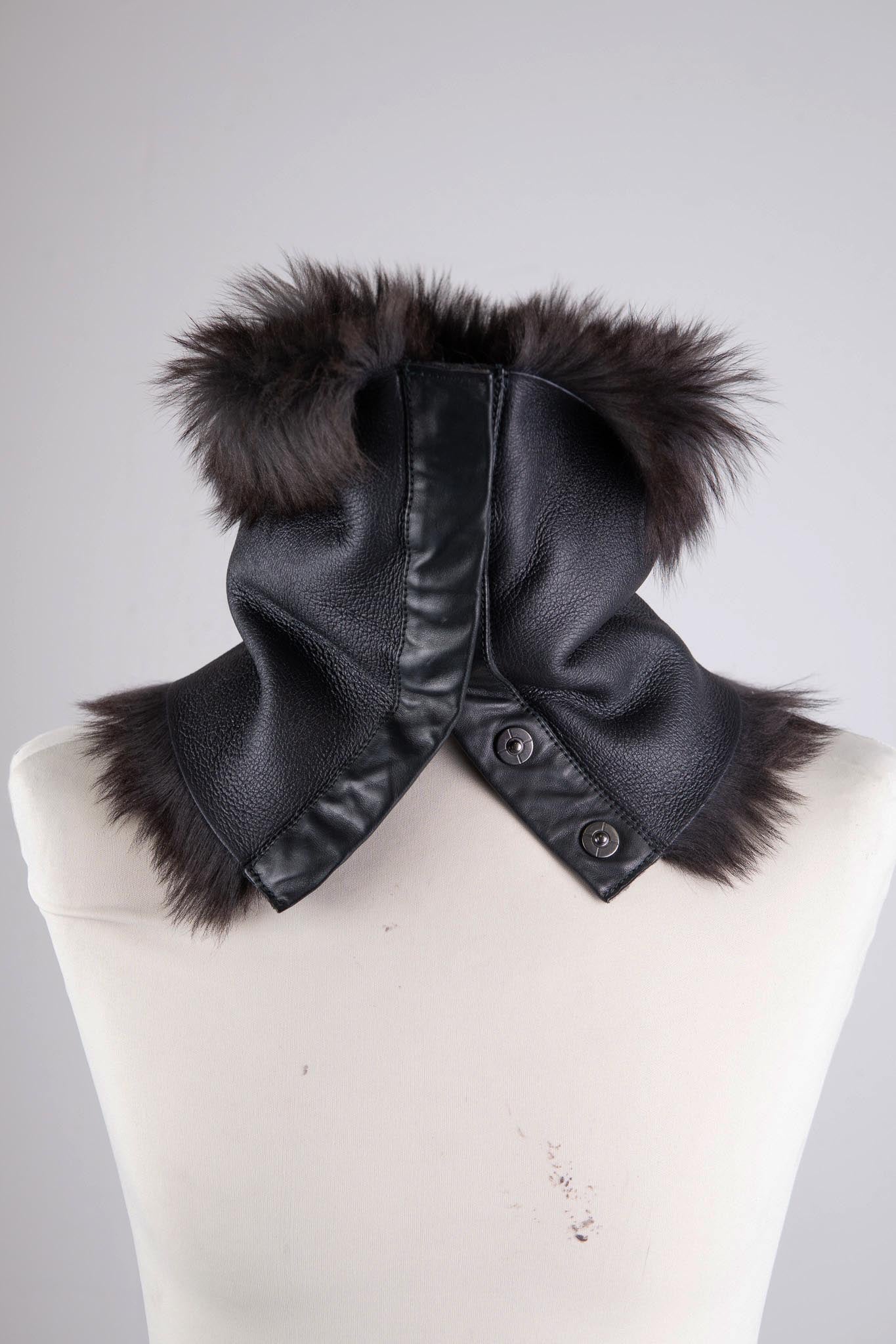 SHEEP SHEARLING  SCARF #3