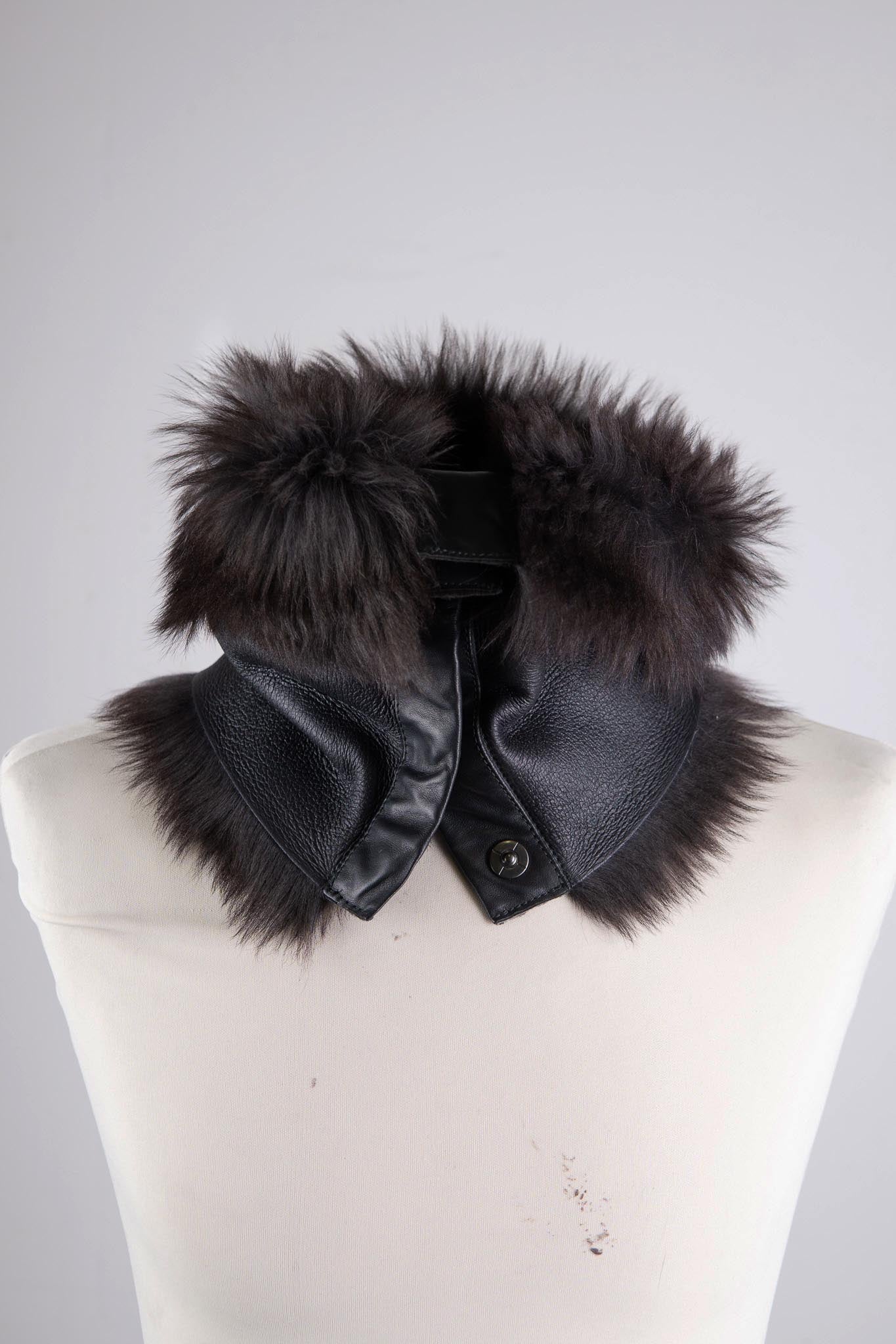 SHEEP SHEARLING  SCARF #3