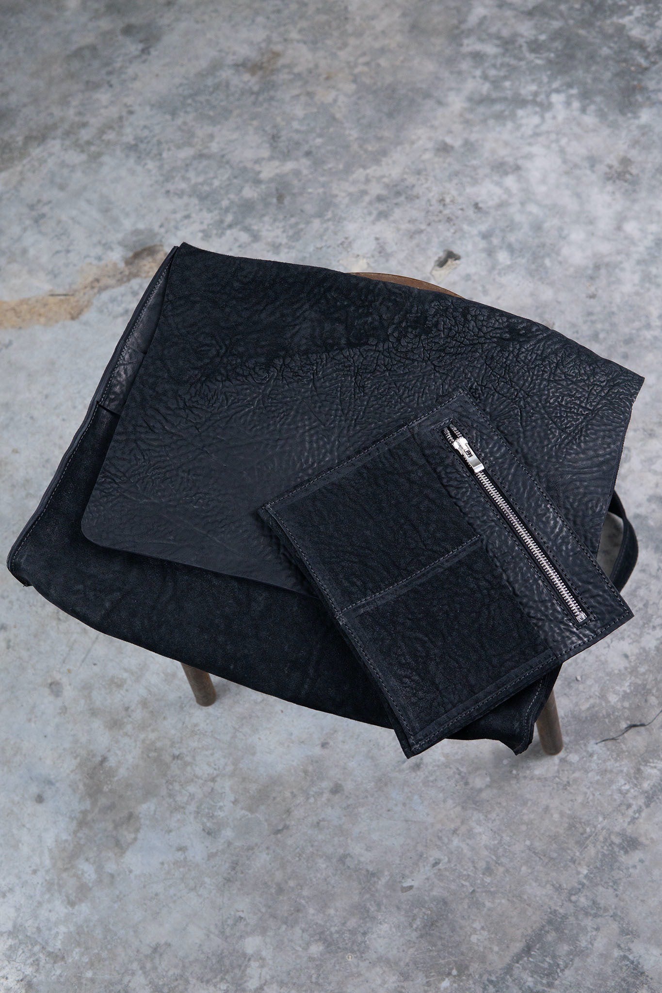 HORSE BUTT RG LEATHER BAG CLUTCH SHOULDER CS-1