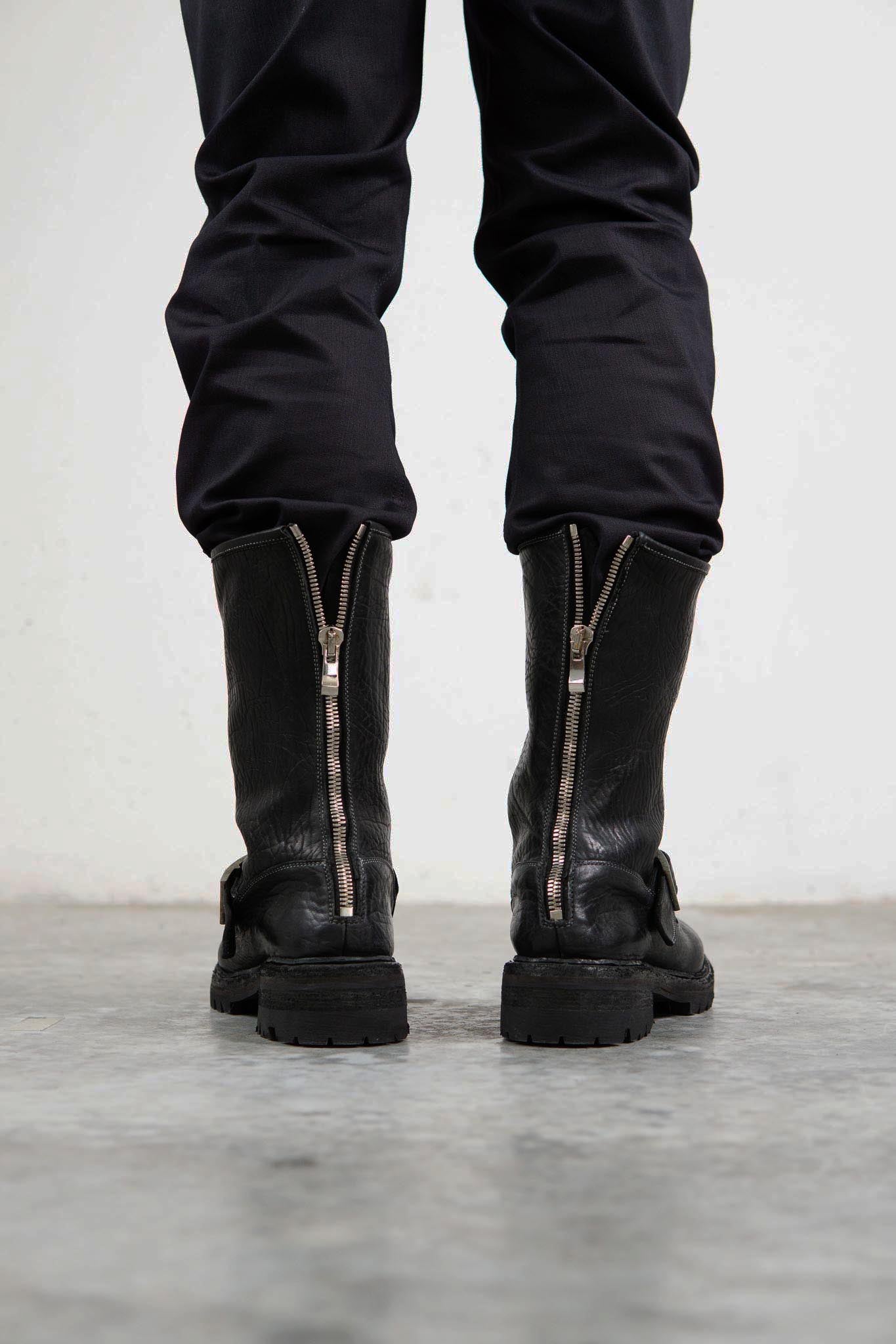 HORSE RG LEATHER ENGINEER BOOTS EG-1 VIBRAM SOLES GOODYEAR WELT PIECE DYED