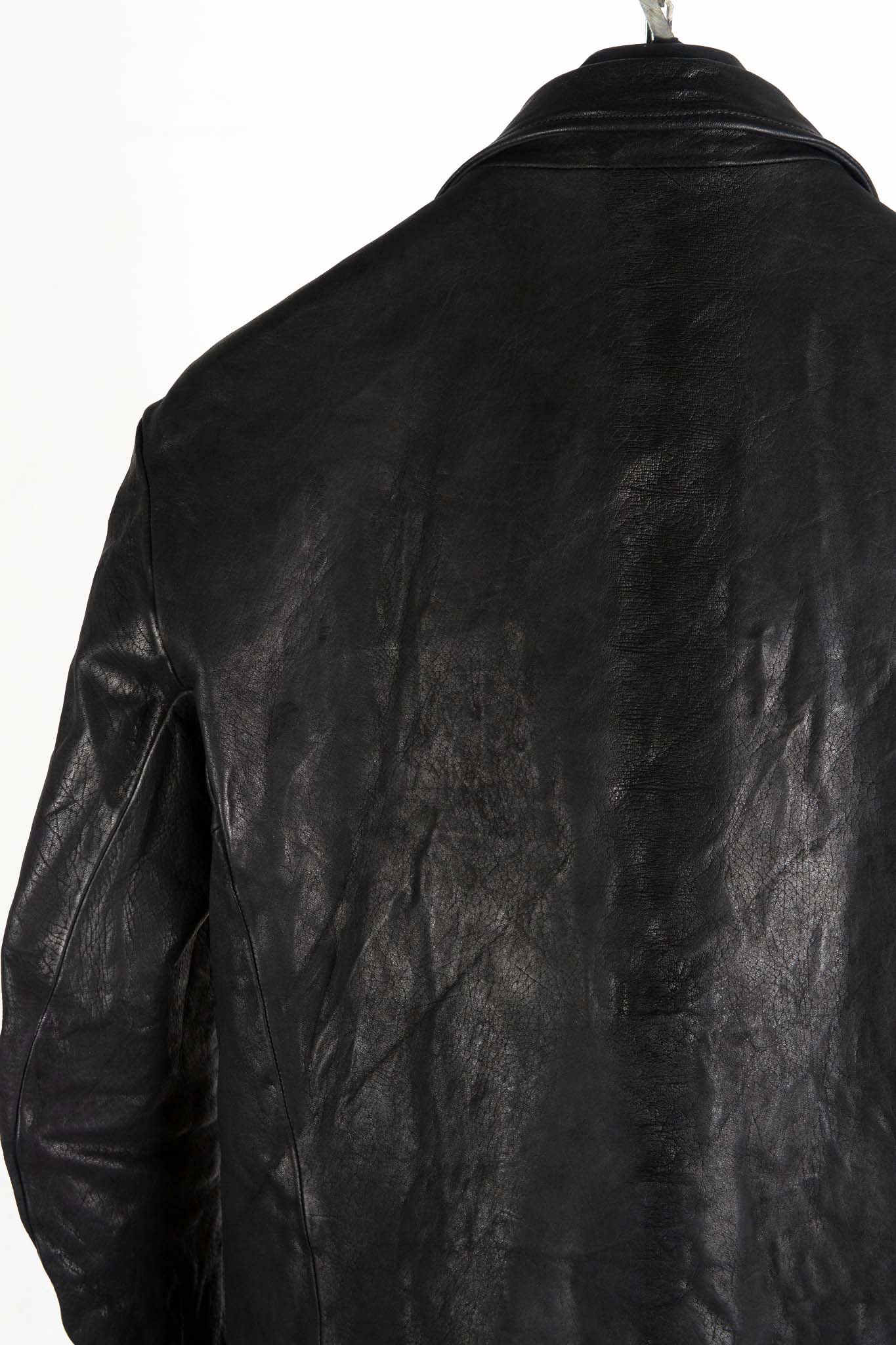 HORSE RG LEATHER SHIRT COLLAR BLOUSON BD-3Z