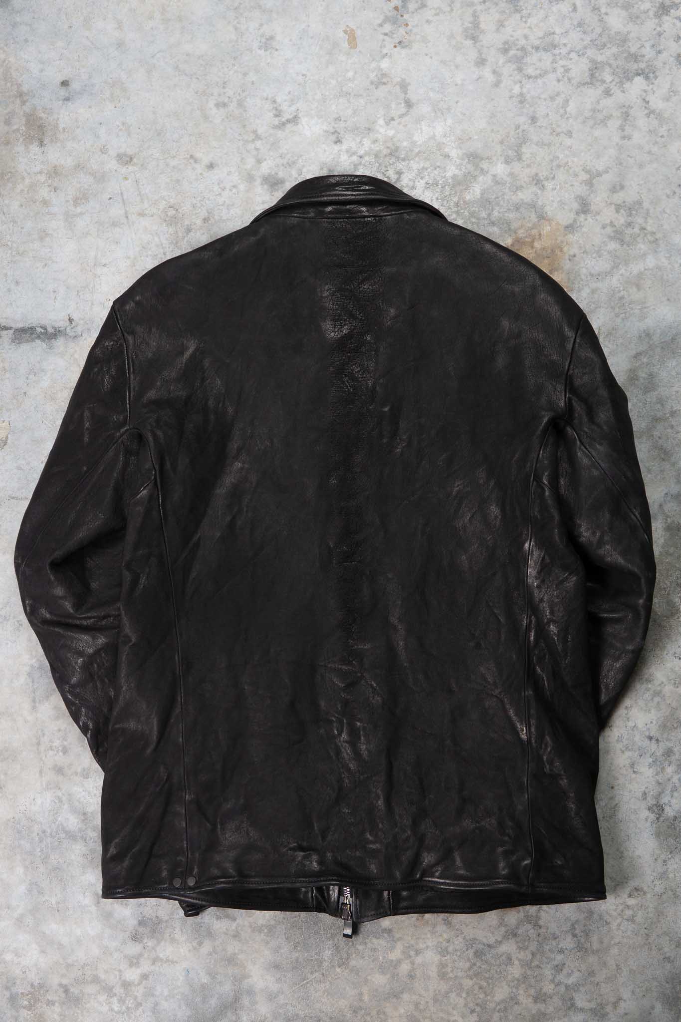 HORSE RG LEATHER SHIRT COLLAR BLOUSON BD-3Z